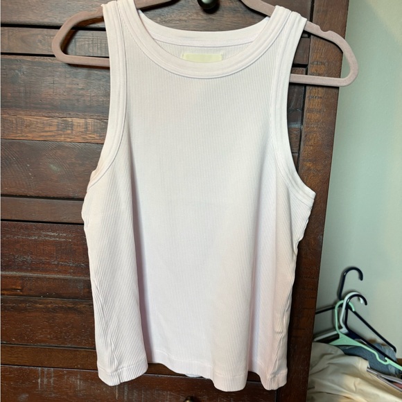 Citizens of Humanity - Isabelle Ribbed Tank - Size - L - Super Light Lilac - Picture 3 of 6
